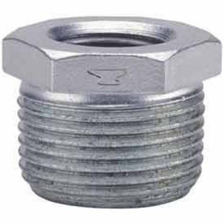 ANVIL 3/4 x 1/2 Galvanized Malleable HeX Bushing, Lead Free, 150 PSI 0819905605